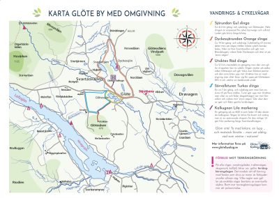 Vandrings- och cykelleder